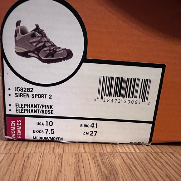 Merrell Women’s Hiking Shoes/Size 10 - Picture 5 of 5